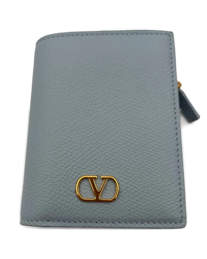 Valentino Garavani Portemonnaie mit Logo - Blau Blau