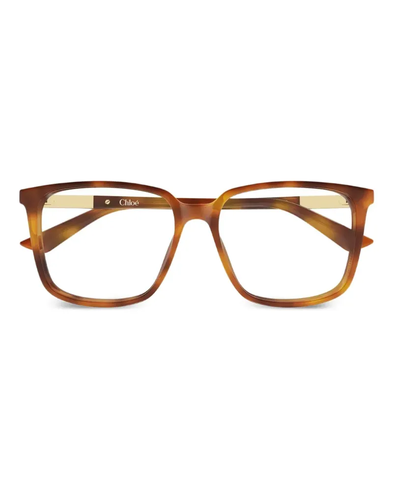 Chloé square-frame glasses - Braun Braun