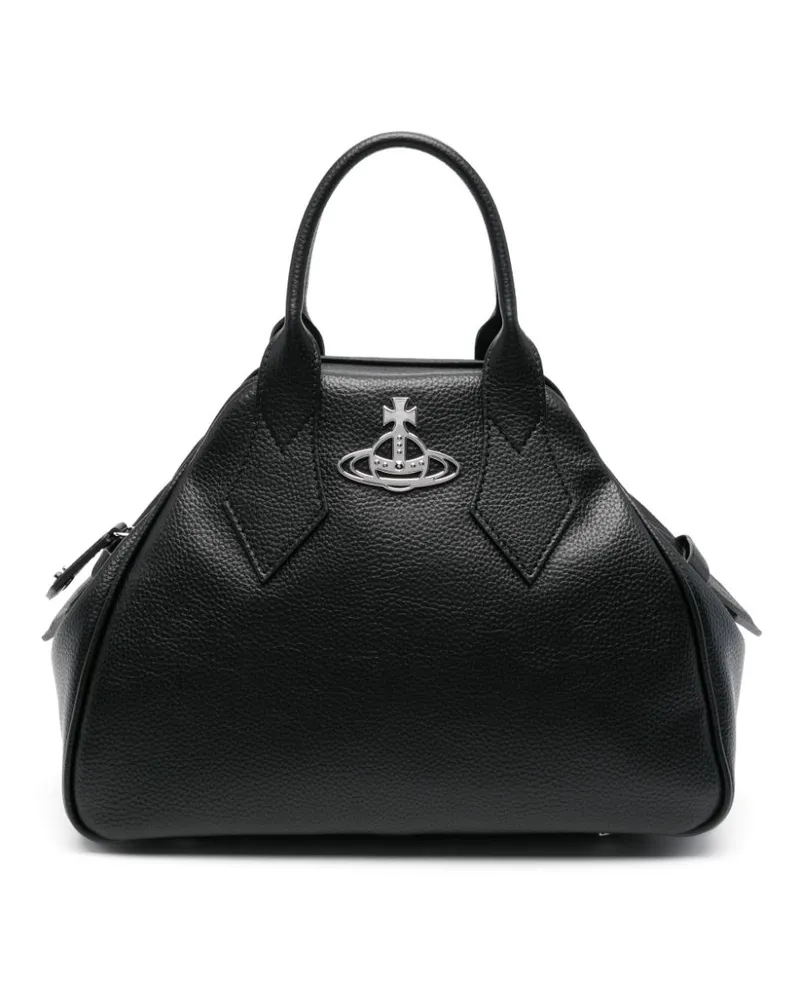 Vivienne Westwood Mittelgroße Yasmine Handtasche - Schwarz Schwarz