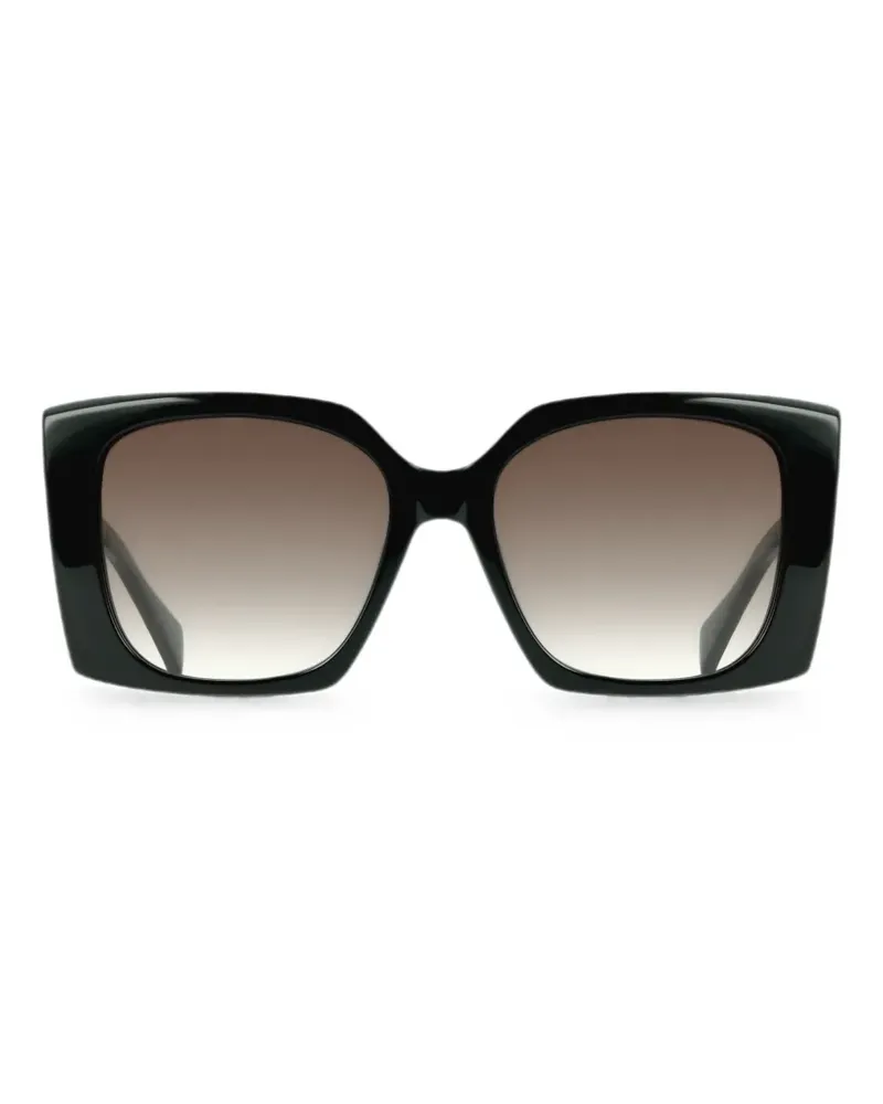 Liu Jo Sonnenbrille mit eckigem Gestell - Schwarz Schwarz