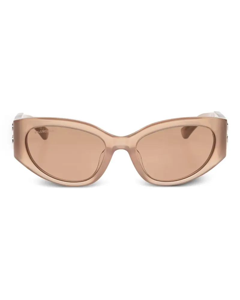Balenciaga Bossy Sonnenbrille - Nude Nude