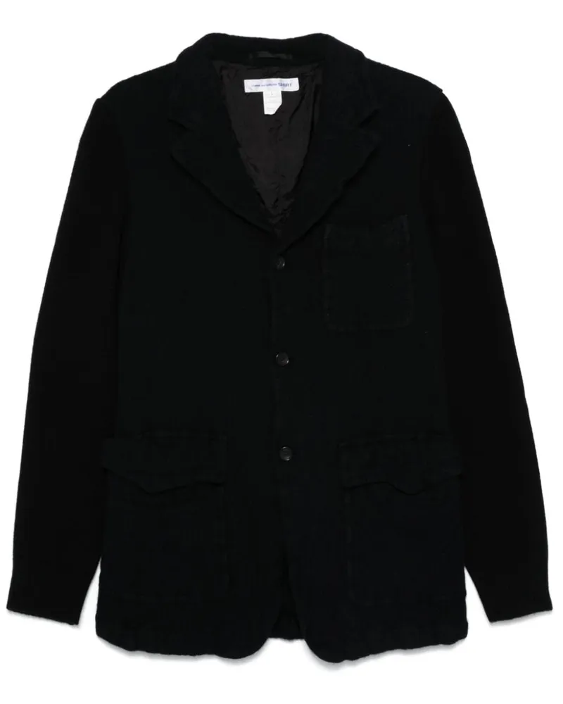 Comme des Garçons Einreihiges Sakko - Blau Blau