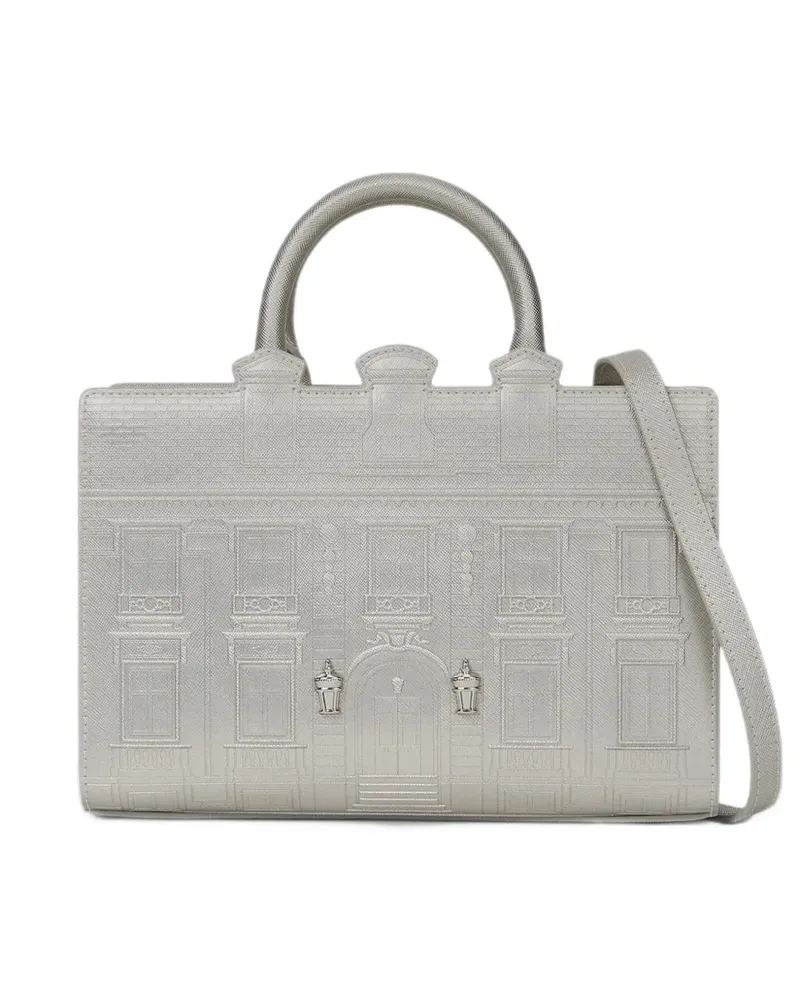 Karl Lagerfeld Rue St-Guillaume Maison Satchel-Tasche - Silber Silber