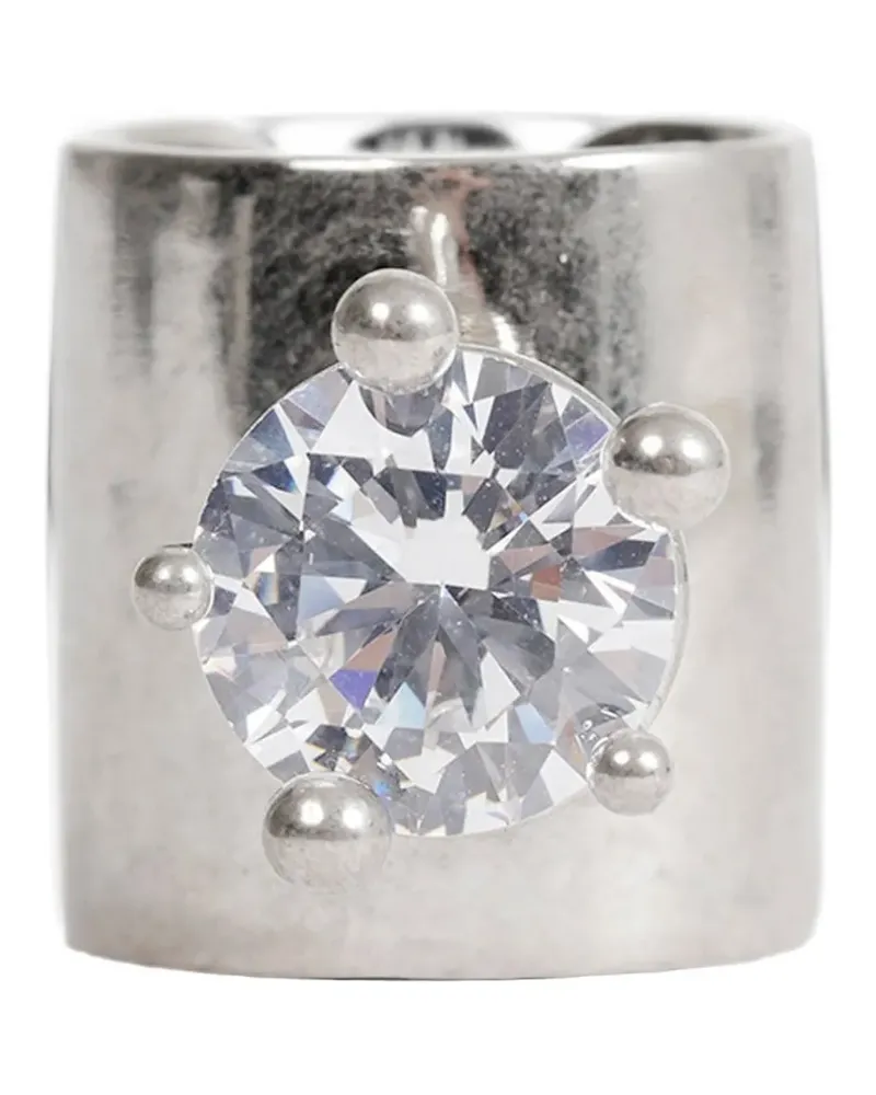 PANCONESI Armour Ringe mit Kristallen - Silber Silber