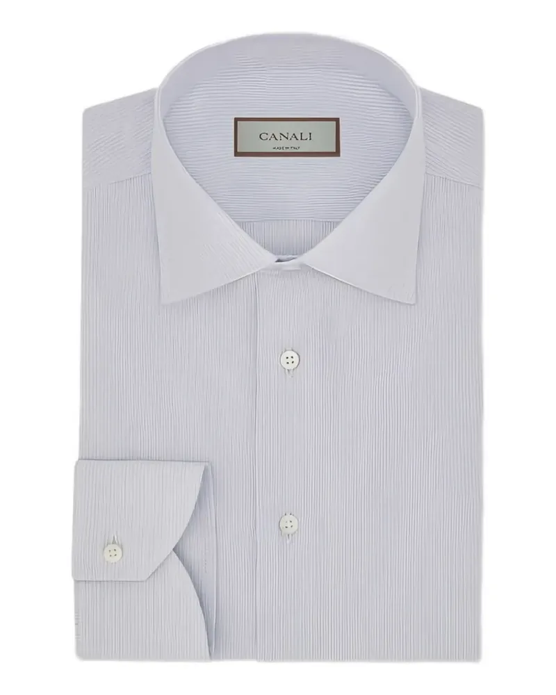 Canali long-sleeve shirt - Blau Blau
