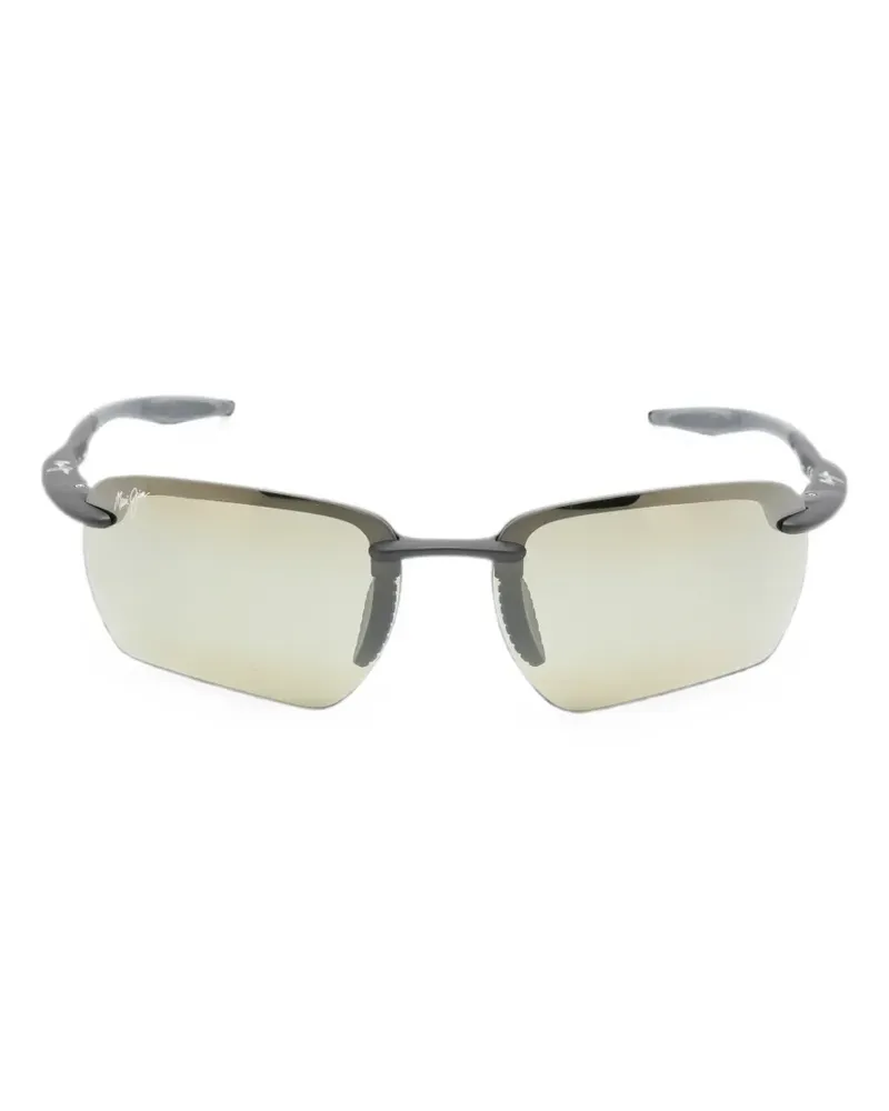 Maui Jim Ho'okipa Ultra G rectangle-frame sunglasses - Schwarz Schwarz