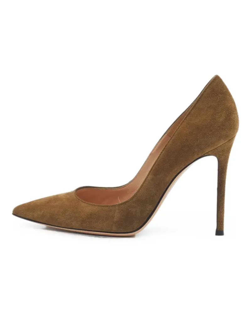 Gianvito Rossi Gianvito 105 suede pumps - Braun Braun