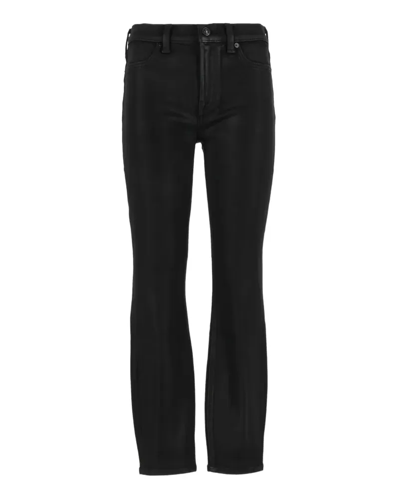 7 for all mankind Jeans mit hohem Bund - Schwarz Schwarz