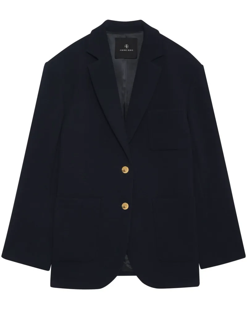 Anine Bing Kinsley Blazer Blau