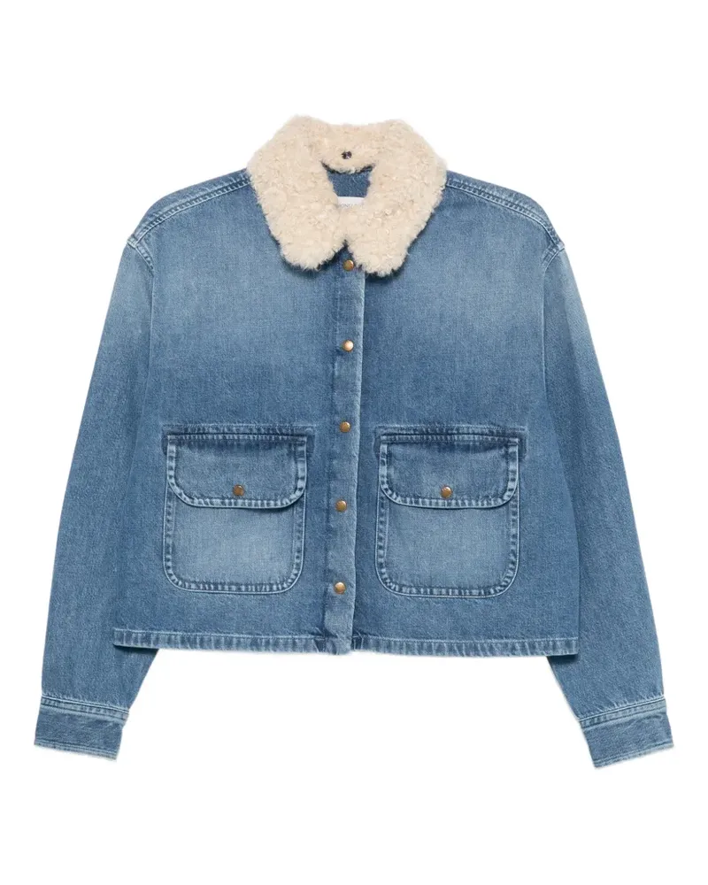 Moncler long-sleeve jacket - Blau Blau