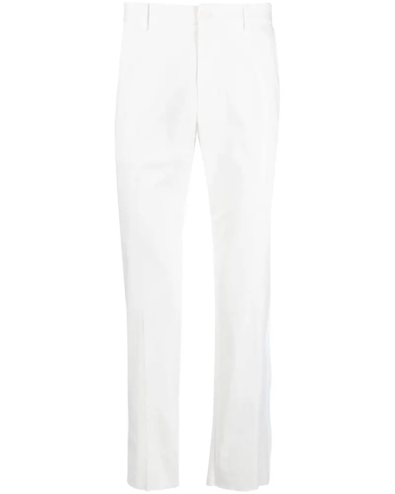 Dolce & Gabbana Hose mit Logo-Detail - Weiß Weiß