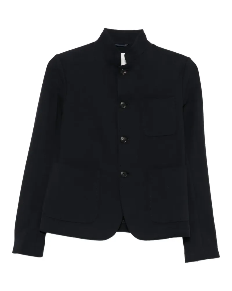 CIRCOLO 1901 Jacke mit Mandarinkragen-Patch - Blau Blau