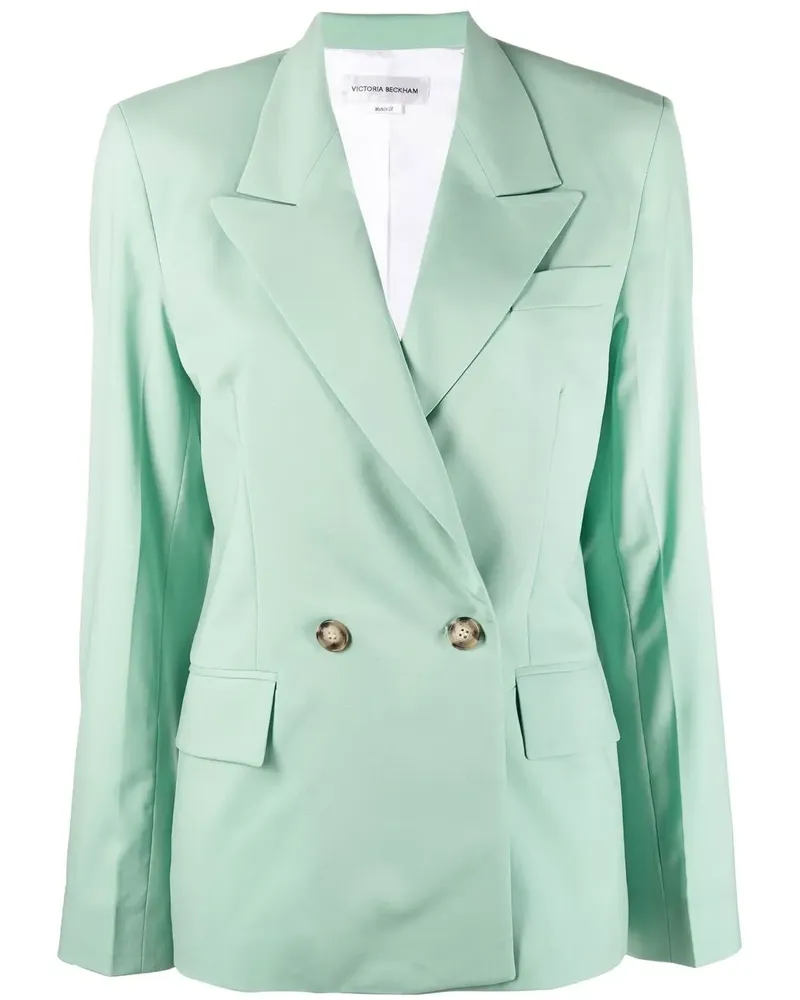 Victoria Beckham Leichter Blazer - Grün Grün