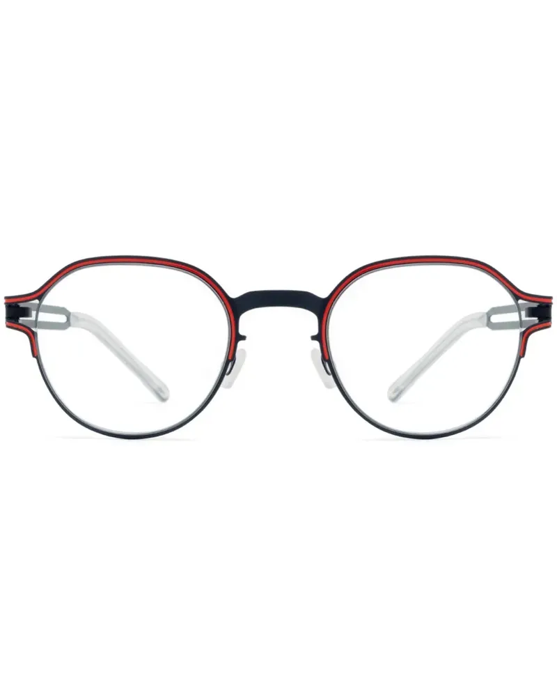 Mykita VASSA Brille mit rundem Gestell - Blau Blau