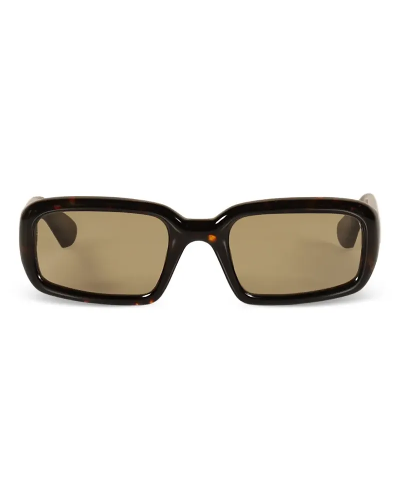 Port Tanger Eckige Mektoub Sonnenbrille - Braun Braun