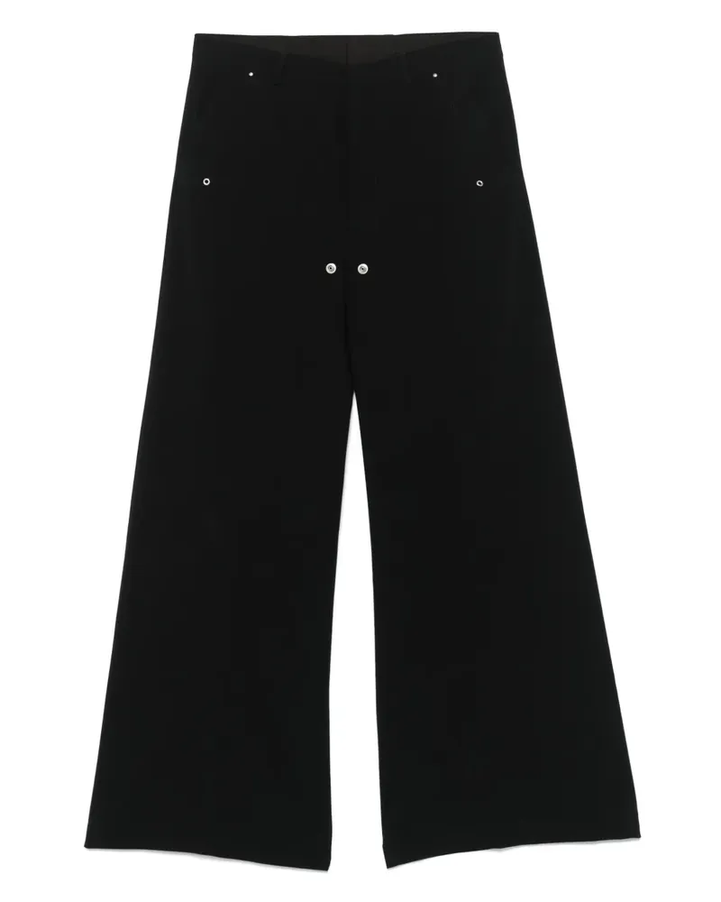 Rick Owens Hose mit Ösendetail - Schwarz Schwarz