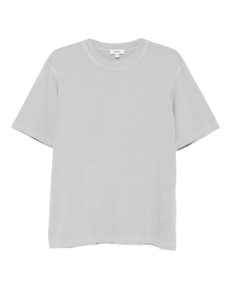 AGOLDE T-Shirt mit Rundhalsausschnitt - Grau Grau