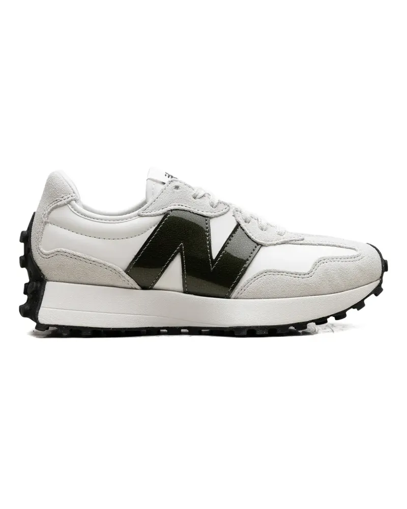 New Balance 327 Sneakers mit Logo-Applikation - Weiß Weiß