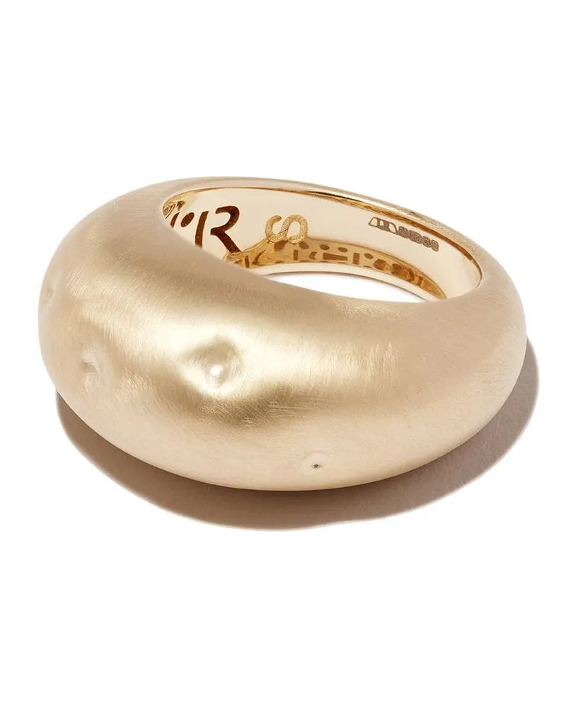 Lauren Rubinski 14kt Bubble Broken Gelbgoldring Gold