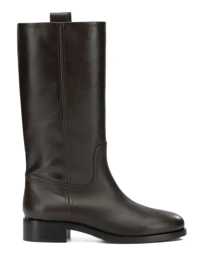 aeyde Kniehohe Theo Stiefel - Braun Braun