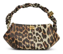 Mini Bou Handtasche mit Leoparden-Print