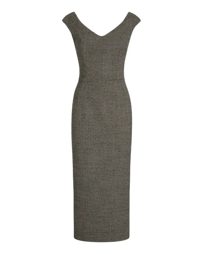 Dolce & Gabbana Etuikleid aus Wolle - Grau Grau