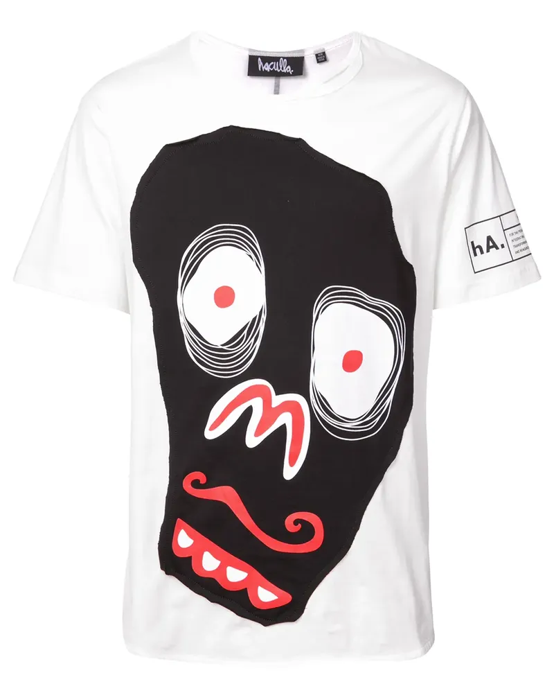Haculla T-Shirt mit Print - Weiß Weiß