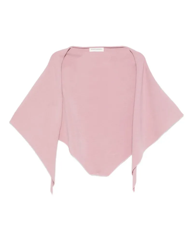 extreme cashmere Witch Schal mit Triangel-Form - Rosa Rosa