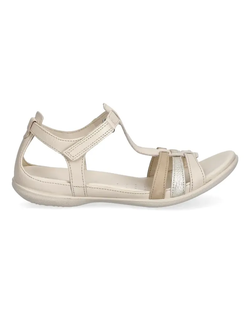 Ecco multi-strap leather sandals - Nude Nude
