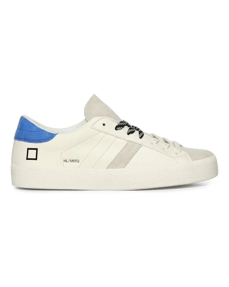 D.A.T.E. Hill Low Sneakers mit Einsätzen - Weiß Weiß
