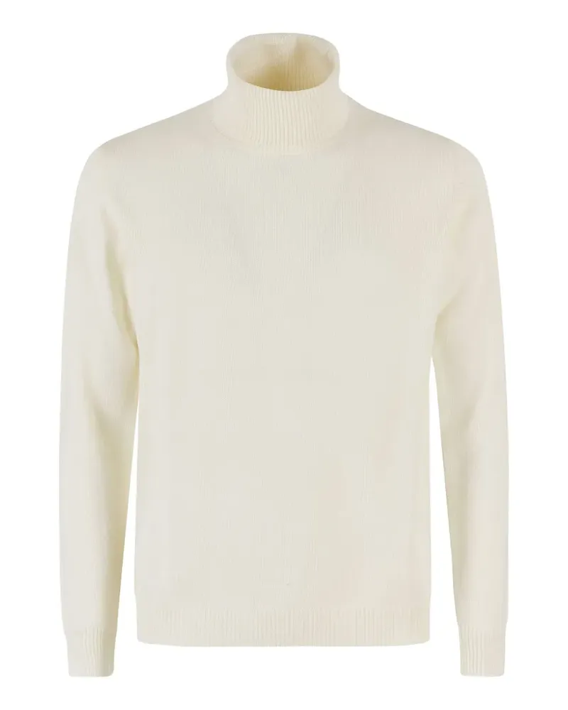 Roberto Collina Gestrickter Rollkragenpullover - Nude Nude