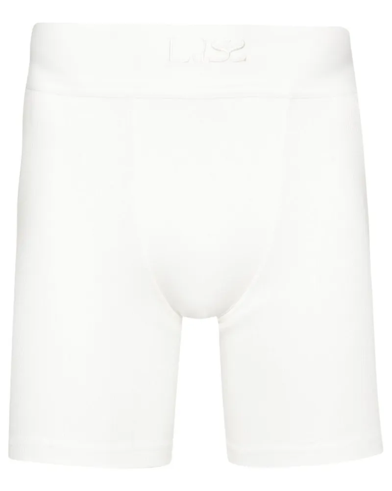 Ludovic de Saint Sernin Radlerhose mit Logo-Stickerei - Weiß Weiß