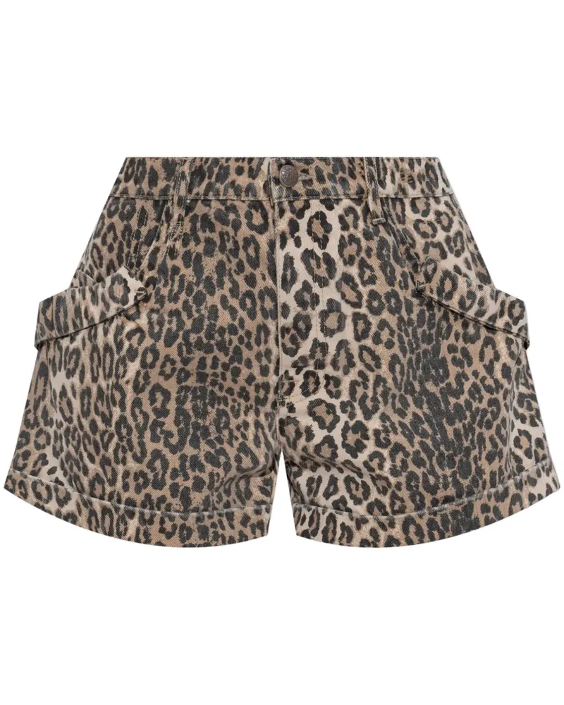 R13 Pouch Pocket Shorts - Nude Nude