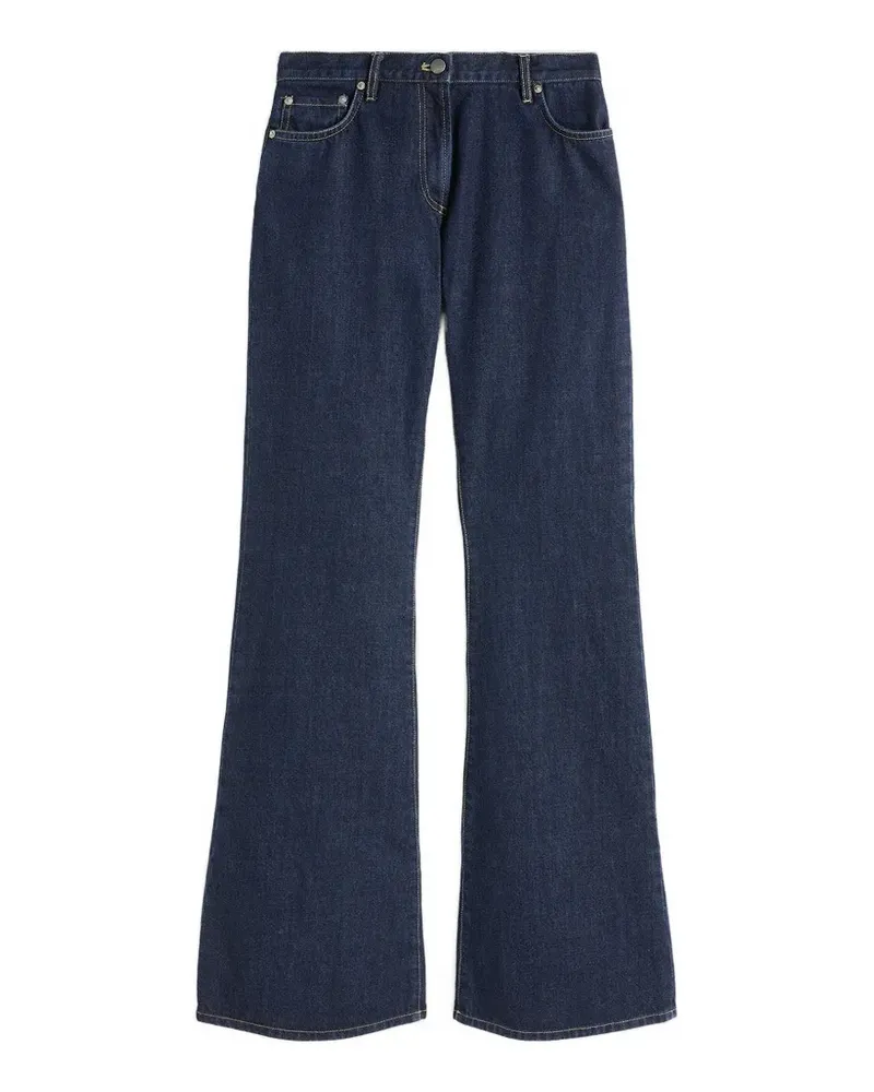 ASPESI Jeans mit Kontrastnähten - Blau Blau