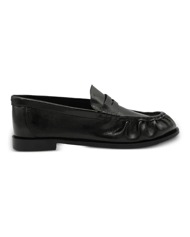 Rag & Bone Geraffte Lexi Loafer - Schwarz Schwarz