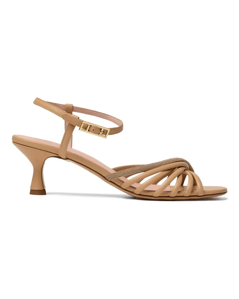 Fabiana Filippi Pumps mit verziertem Riemen - Nude Nude