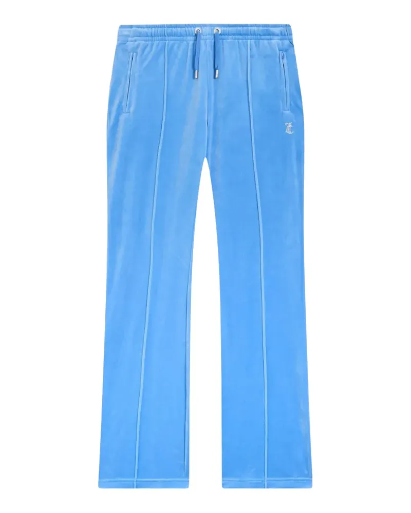Juicy Couture Velours-Jogginghose mit Strass - Blau Blau