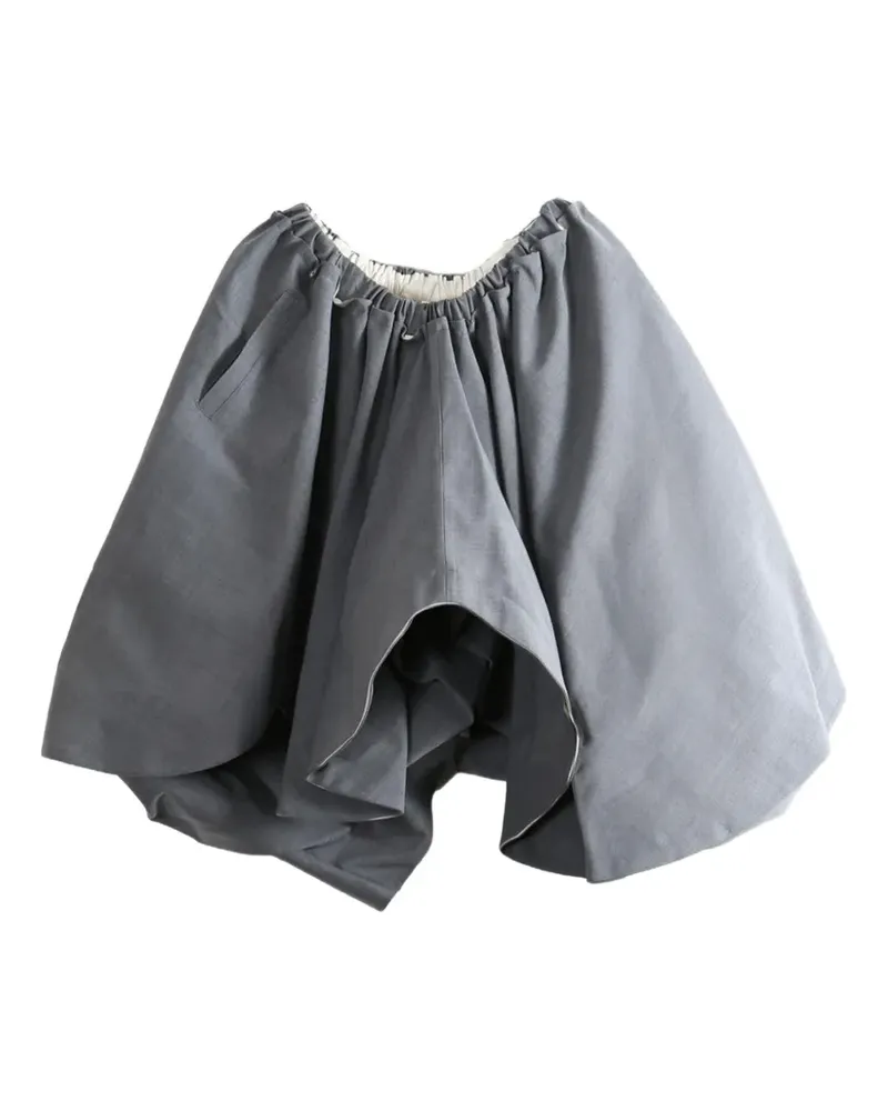 Comme des Garçons Asymmetrischer Midirock - Grau Grau