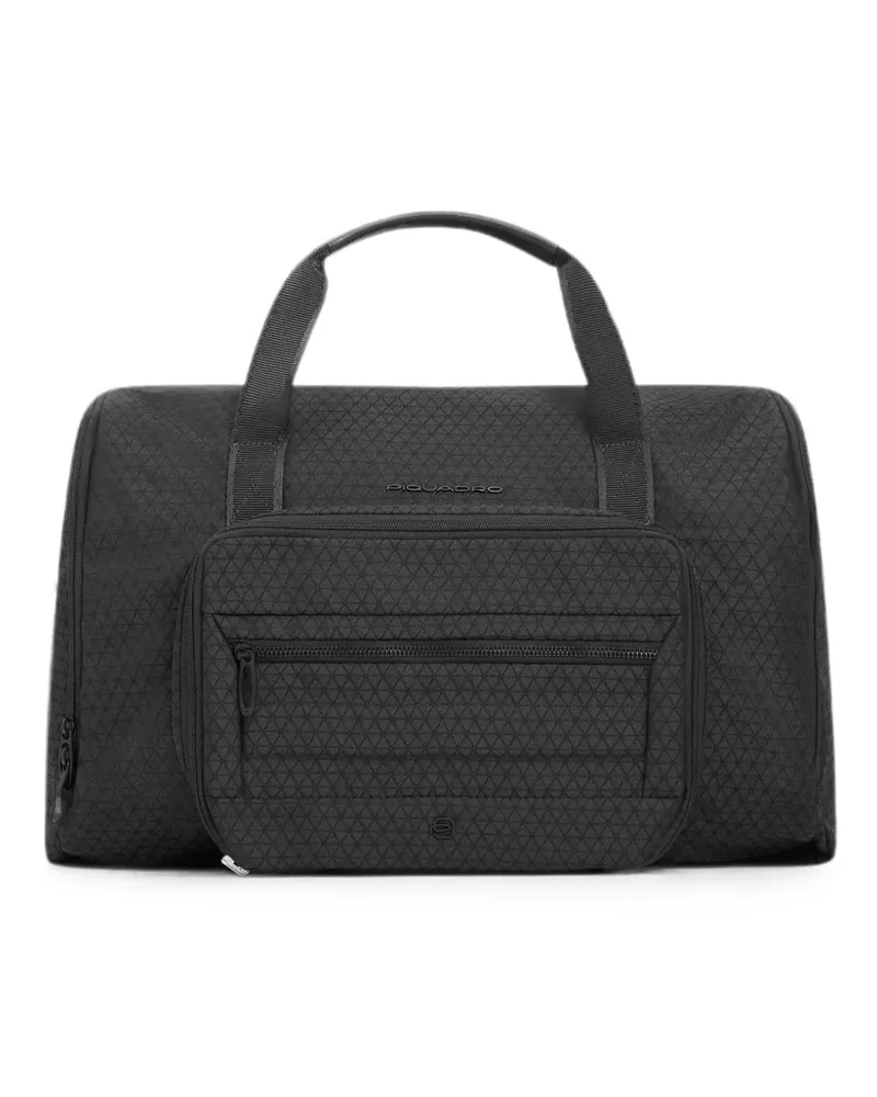 Piquadro Faltbare Reisetasche - Schwarz Schwarz