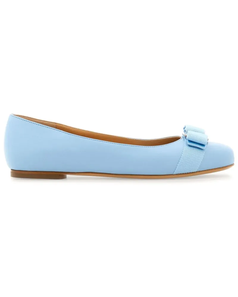 Ferragamo Varina Ballerinas Blau