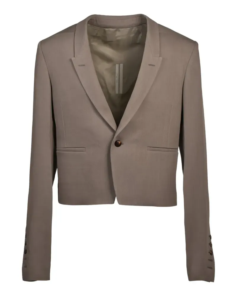 Rick Owens Alice buckle-detail jacket - Grau Grau