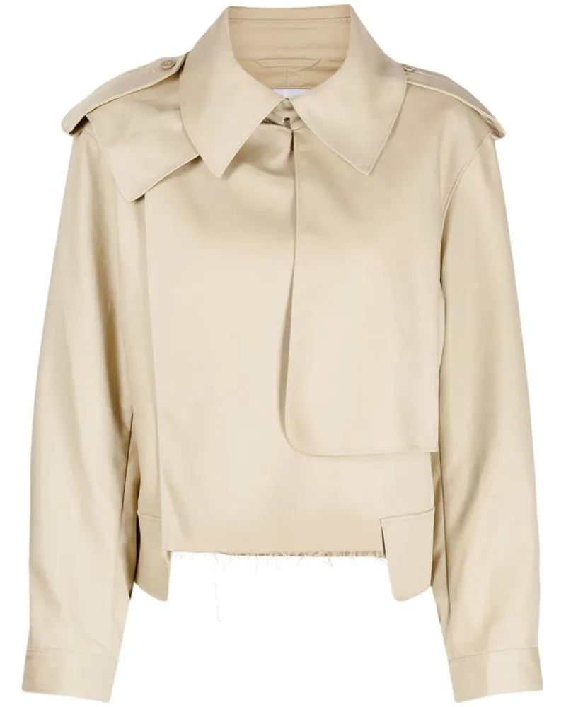 JNBY Klassische Cropped-Jacke - Braun Braun