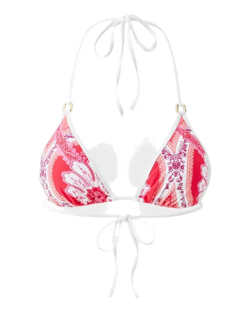 Melissa Odabash Ornate Malta bikini top - Rosa Rosa