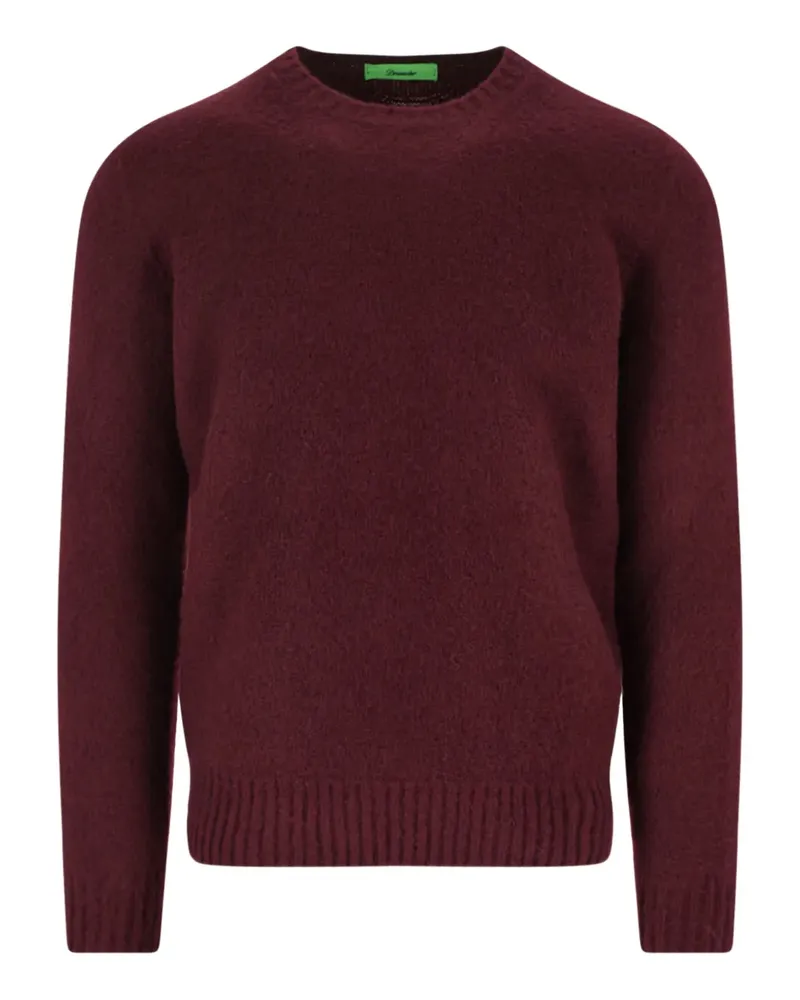 Drumohr  Pullover mit rundem Ausschnitt - Rot Rot