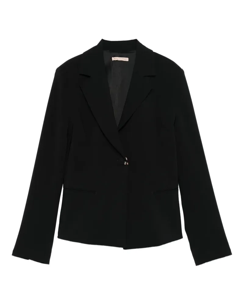 Pennyblack Klassischer Office Blazer - Schwarz Schwarz