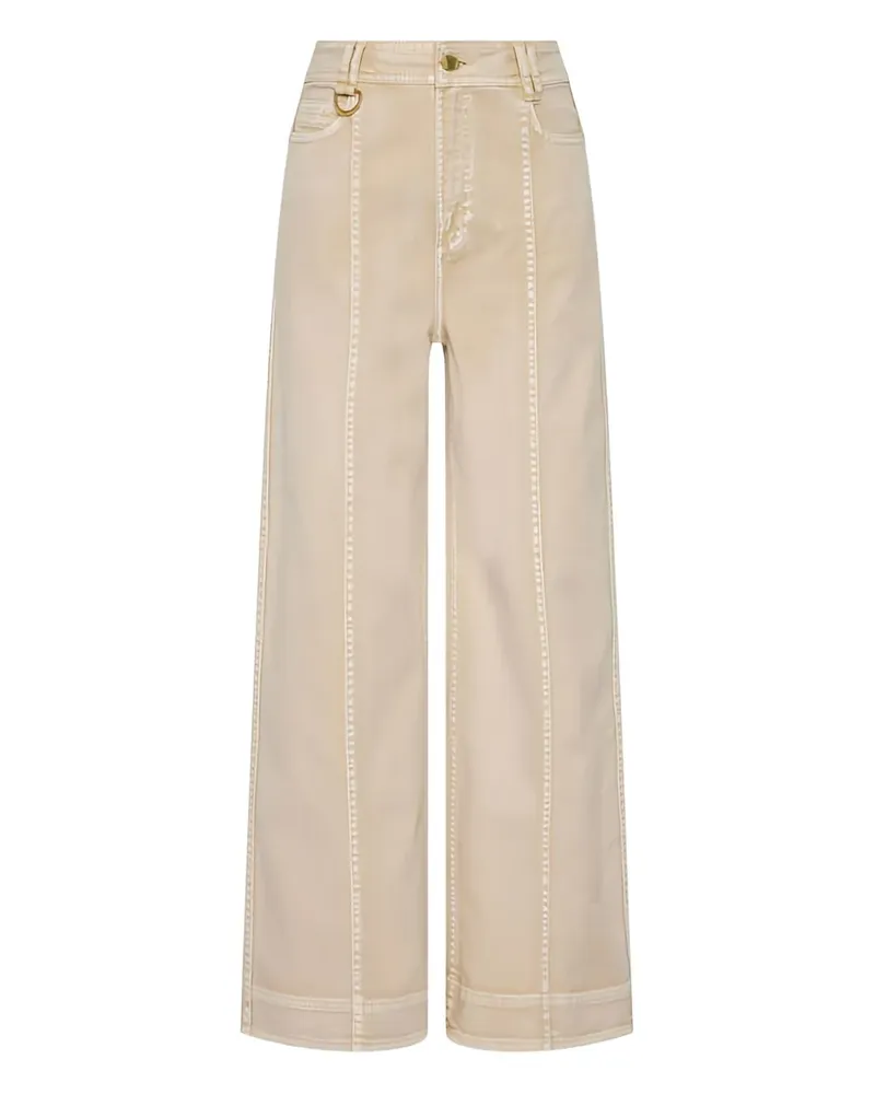 Aje. Jeans mit weitem Bein - Nude Nude
