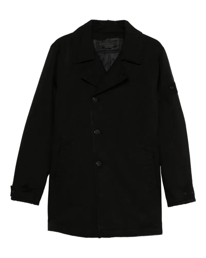 Stone Island Jacke mit aufgesetzter Tasche - Schwarz Schwarz