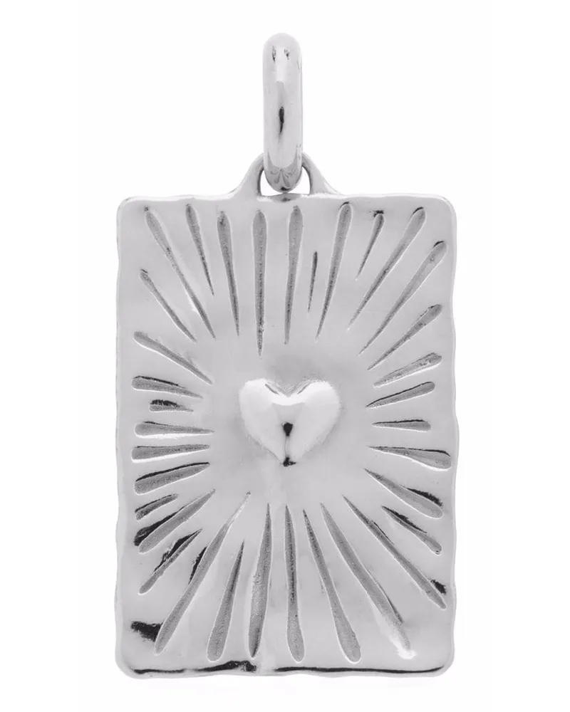 Monica Vinader Talisman Anhänger - Silber Silber