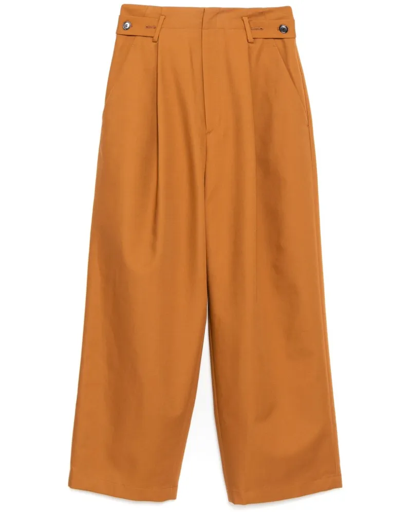 ENFÖLD Hose mit Bundfalten - Nude Nude