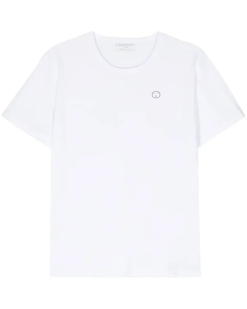 Société Anonyme Personas Bas T-Shirt aus Baumwolle - Weiß Weiß